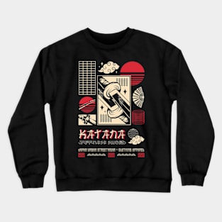 Japanese Katana Crewneck Sweatshirt